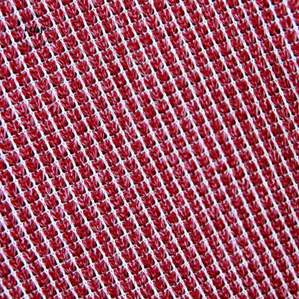 NWT Korye Cowl Neck Dolman Sleeves Oversized Sweater Burgundy White Women S - Picture 7 of 10